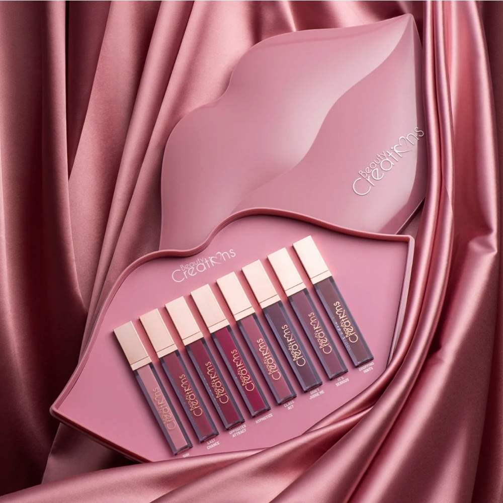 Make up set of lipsticks perfect for a birthday gift comes with a lip box